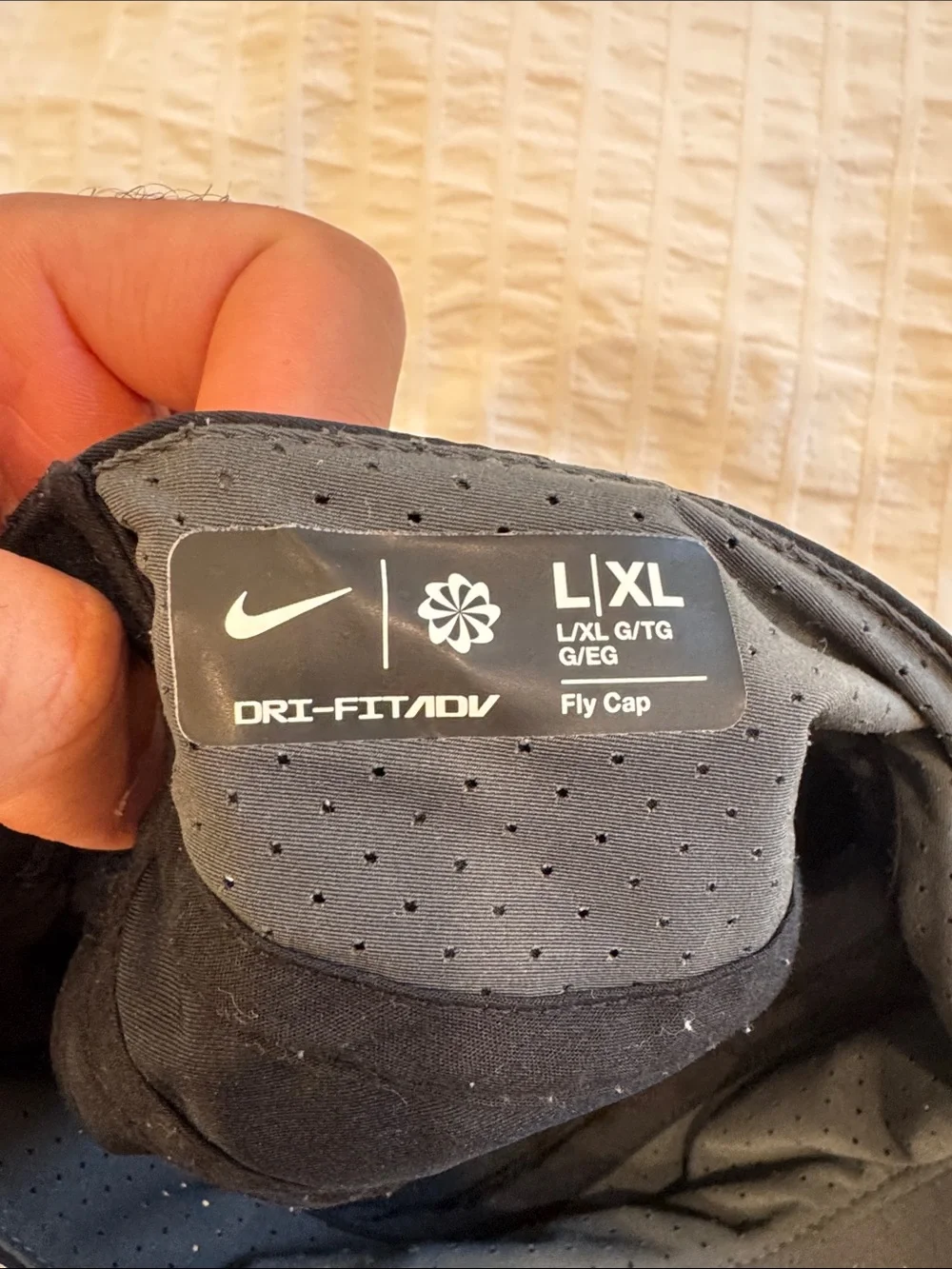 Nike Black Running Cap